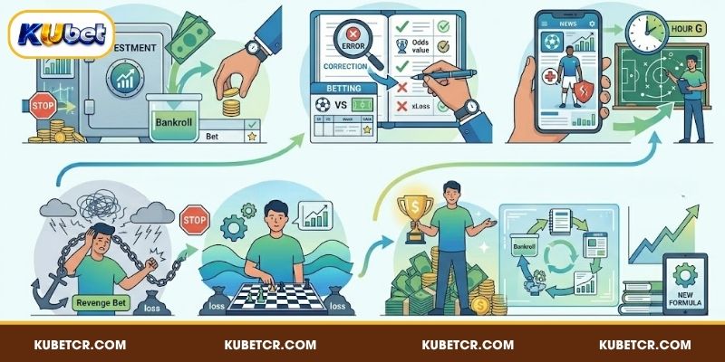 Chiến Thuật Cá Cược Bóng Đá Giúp Sinh Lời Bền Vững Tại KUBET 7 Bí quyết thiết lập chiến lược cá cược bóng đá lâu dài tại KUBET