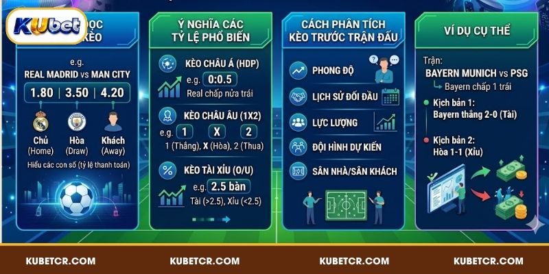 Kèo Champions League - Bứt Phá Tỷ Lệ, Thắng Cược Dễ Dàng 3 Cách đọc tỷ lệ kèo Champions League chi tiết, đơn giản