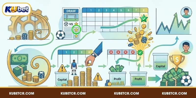 Chiến Thuật Cá Cược Bóng Đá Giúp Sinh Lời Bền Vững Tại KUBET 5 Chiến thuật cá cược bóng đá Fibonacci dành cho những kèo cược tỷ lệ cao