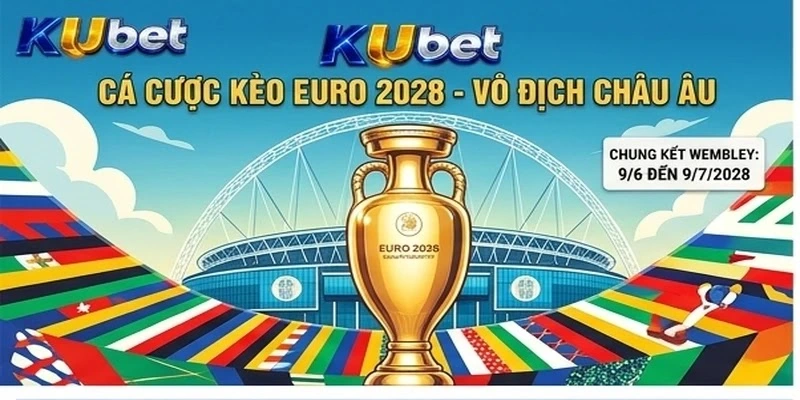 Kèo Euro 2028 - Cá Cược Vô Địch Châu Âu KUBET 1 Chuyên gia KUBET phân tích kèo Euro 2028 với màn hình tỷ lệ kèo và biểu đồ xG