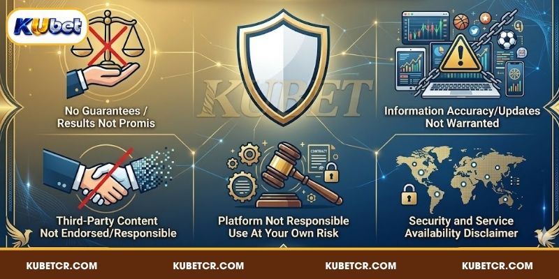 Sơ lược về miễn trừ trách nhiệm KUBET