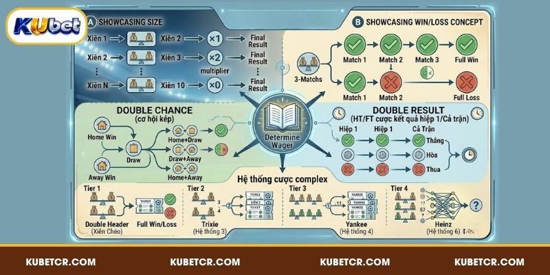 Thuật ngữ cá độ bóng đá áp dụng cho cược xiên kết hợp