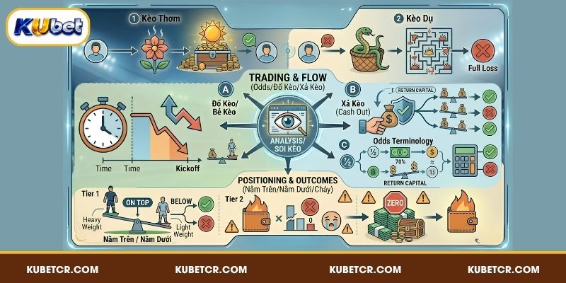 Thuật ngữ cá độ bóng đá thực chiến thường gặp từ dân cược