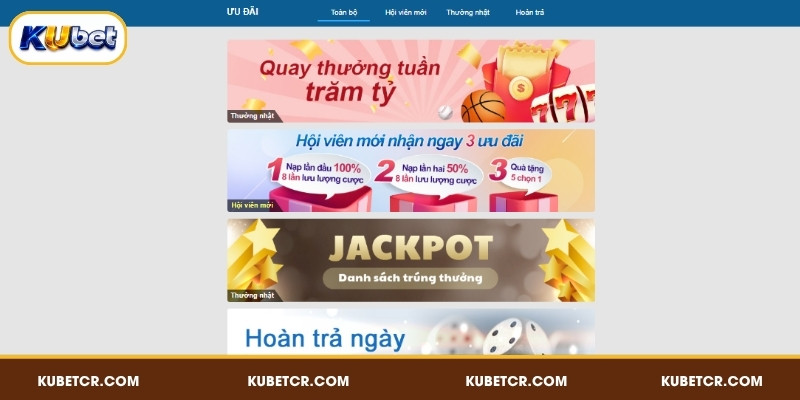 Loạt ưu đãi cho hội viên